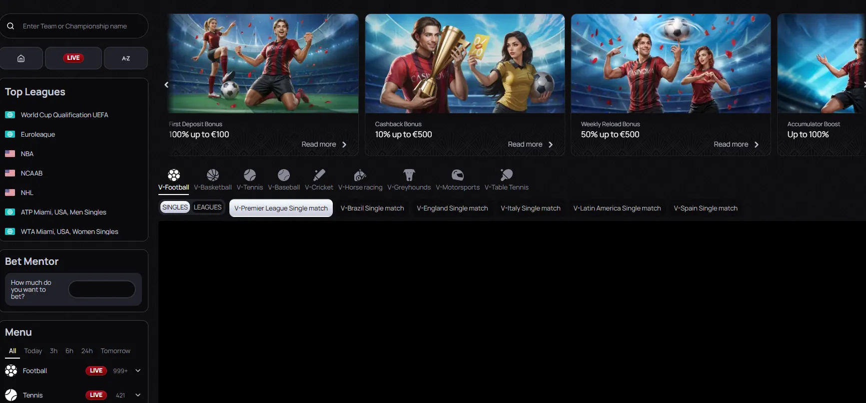 Was das Blackjack-Angebot bei Casinova Casino bietet